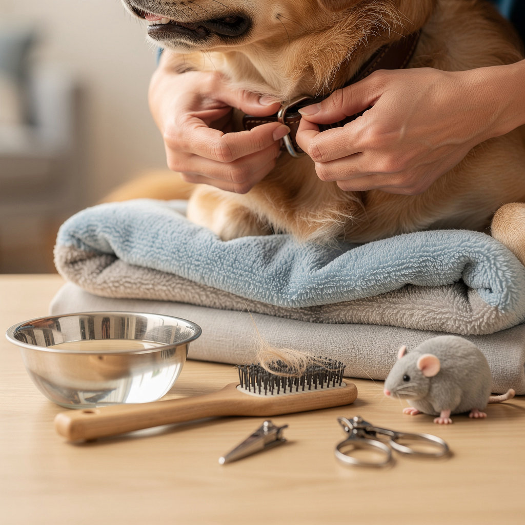 PAWSITIVE PET SITTING SB caring pet sitter interacting happily with a dog in Santa Barbara